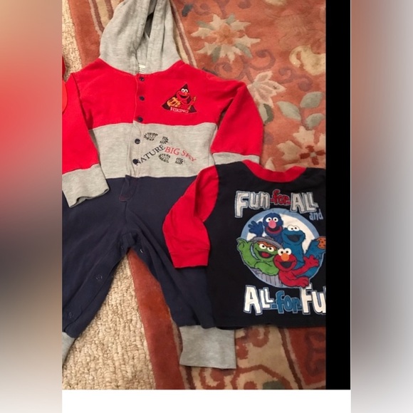 Sesame Street Elmo Vintage 2 piece bundle - Picture 1 of 3